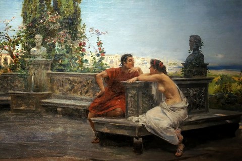 Enamorados en pompeya