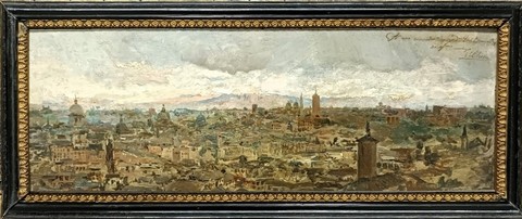 Vista de Roma desde la Academia